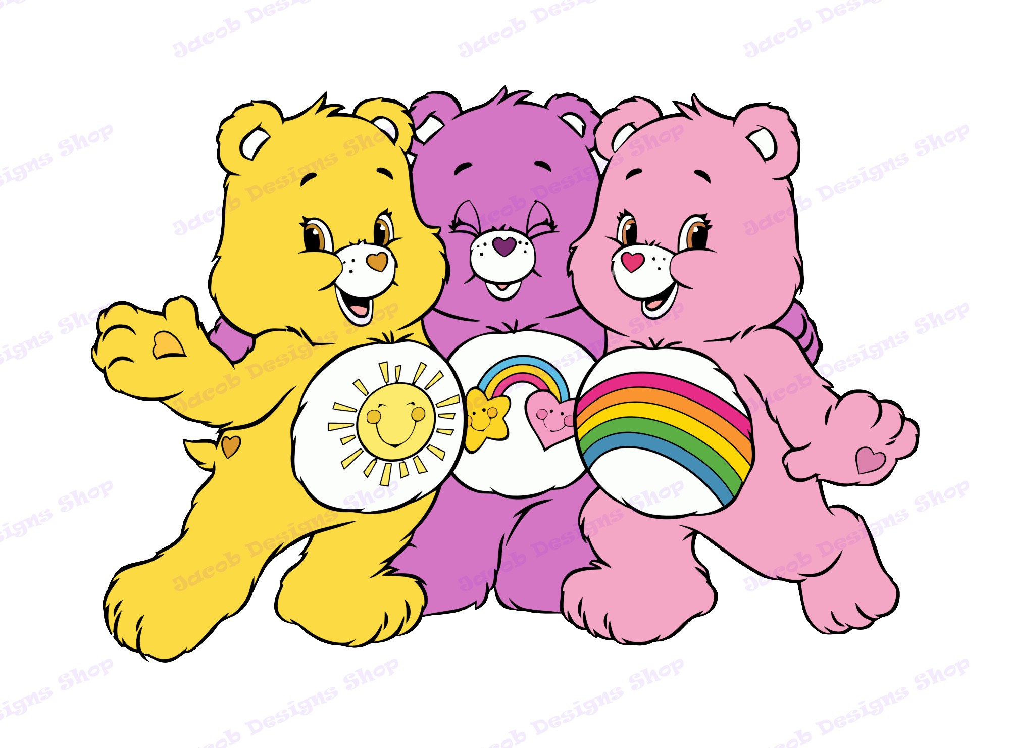 Care Bears SVG 68 svg dxf Cricut Silhouette Cut File | Etsy