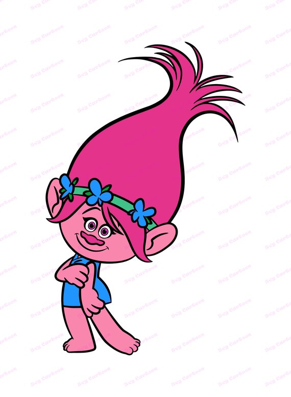 Download Poppy Trolls Svg 9 Svg Dxf Cricut Silhouette Cut File Etsy