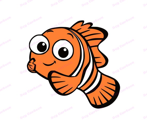 Download Nemo Svg 1 Svg Dxf Cricut Silhouette Cut File Instant Etsy