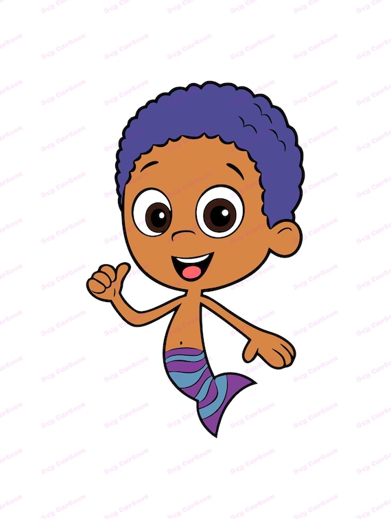 Download Goby Bubble Guppies SVG svg dxf Cricut Silhouette Cut | Etsy