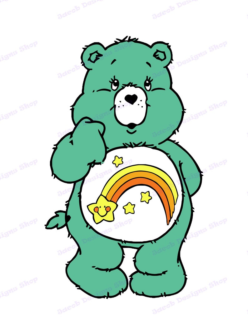 Care Bears SVG 18 svg dxf Cricut Silhouette Cut File | Etsy