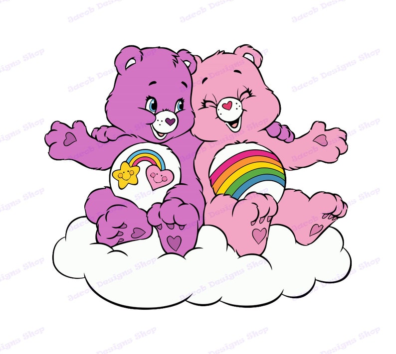 Care Bears SVG 1 svg dxf Cricut Silhouette Cut File | Etsy