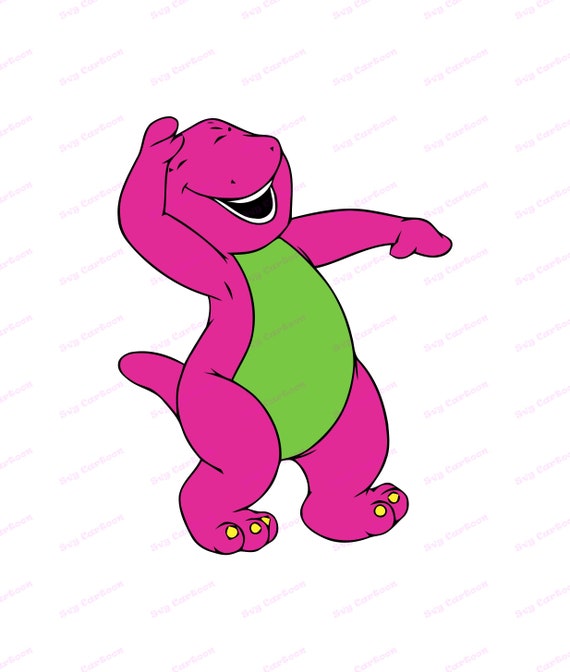 Barney And Friends SVG 2 svg dxf Cricut Silhouette Cut Etsy