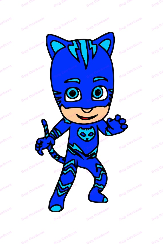 Download Catboy Pj Masks Svg 2 Svg Dxf Cricut Silhouette Cut File Etsy