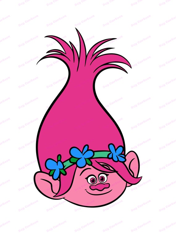 Download Poppy Trolls Svg 6 Svg Dxf Cricut Silhouette Cut File Etsy