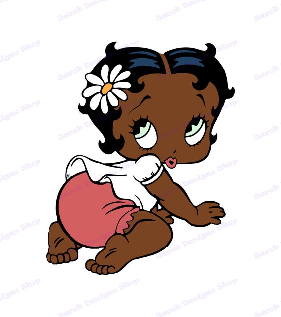 Download Baby Betty Boop African American SVG 1 svg dxf Cricut | Etsy