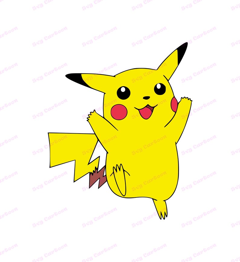 Download Pokemon SVG 4 svg dxf Cricut Silhouette Cut File Instant | Etsy