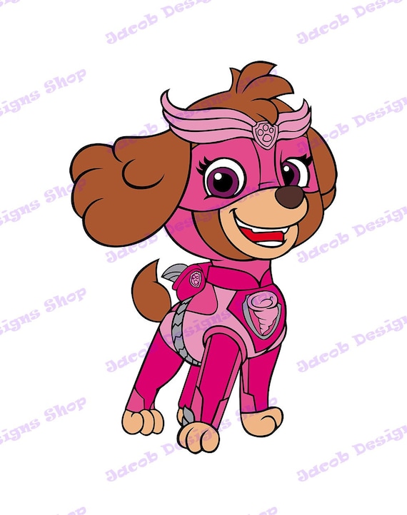 paw patrol mighty pups skye