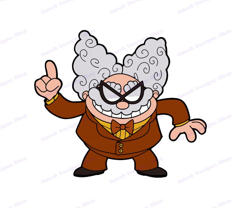 Professor Pee Pee Diarrheastein Poopypants SVG svg dxf Etsy