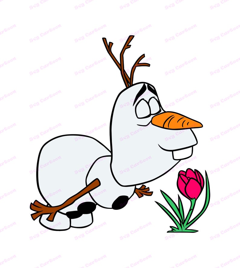 Download Olaf The Frozen SVG 2 svg dxf Cricut Silhouette Cut File ...