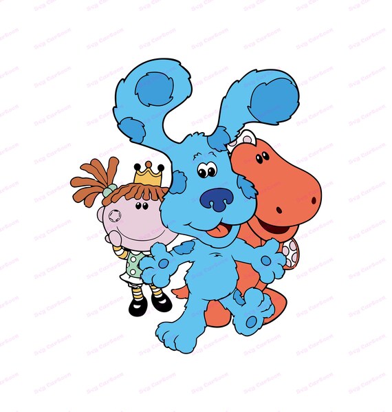 Download Blues Clues Svg 4 Svg Dxf Cricut Silhouette Cut File Etsy