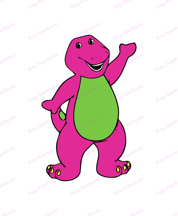 Barney And Friends Svg 1 Svg Dxf Cricut Silhouette Cut Etsy