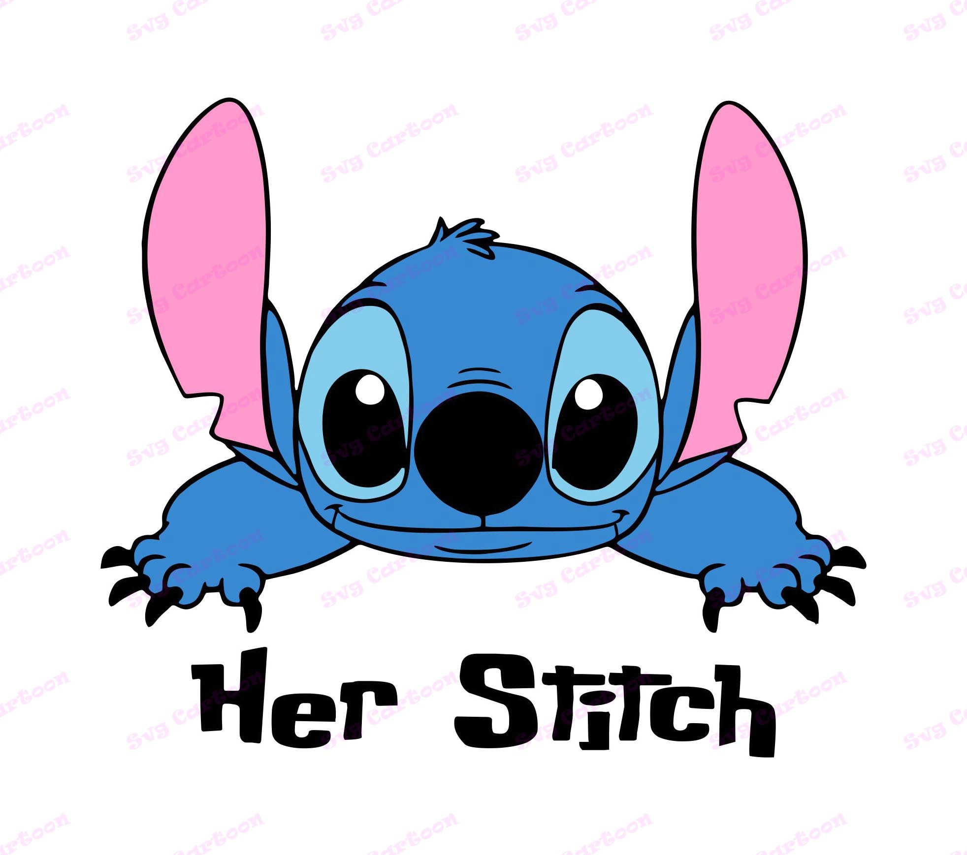 Download Lilo And Stitch SVG 1 svg dxf Cricut Silhouette Cut File ...