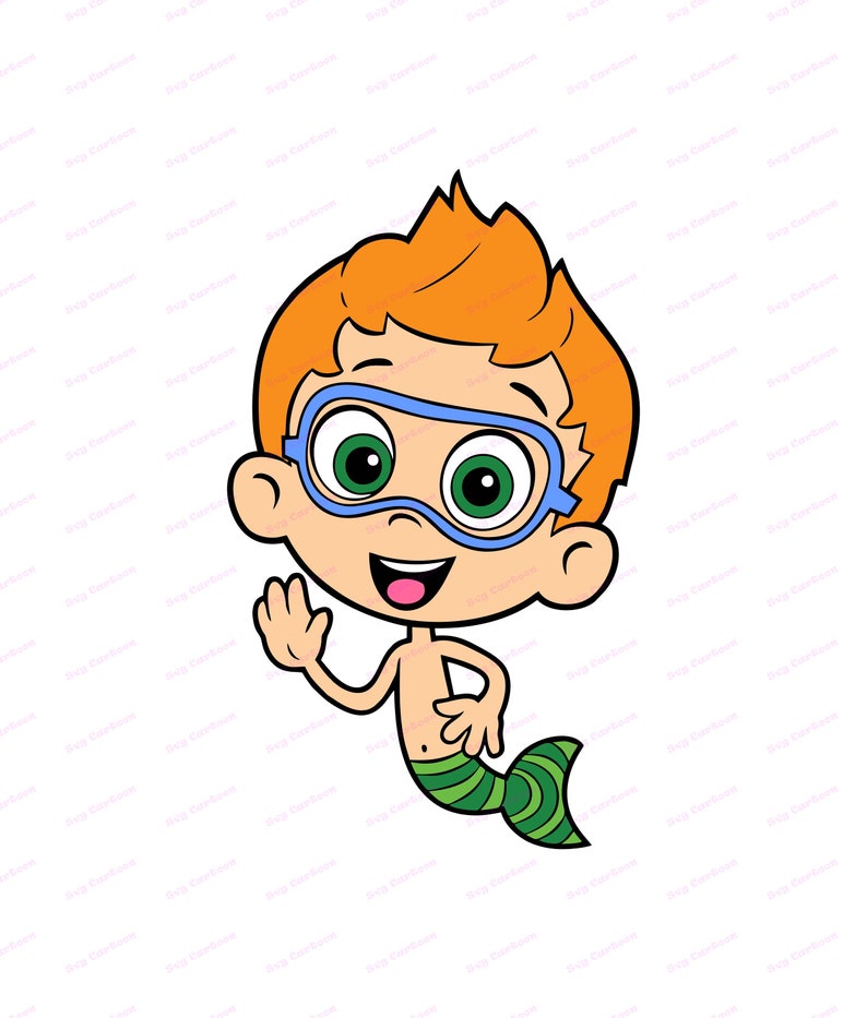 Download Nonny Bubble Guppies SVG svg dxf Cricut Silhouette Cut | Etsy