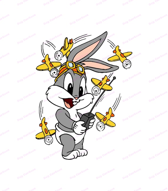 Download Baby Looney Tunes Bugs Bunny SVG 1 svg dxf Cricut | Etsy