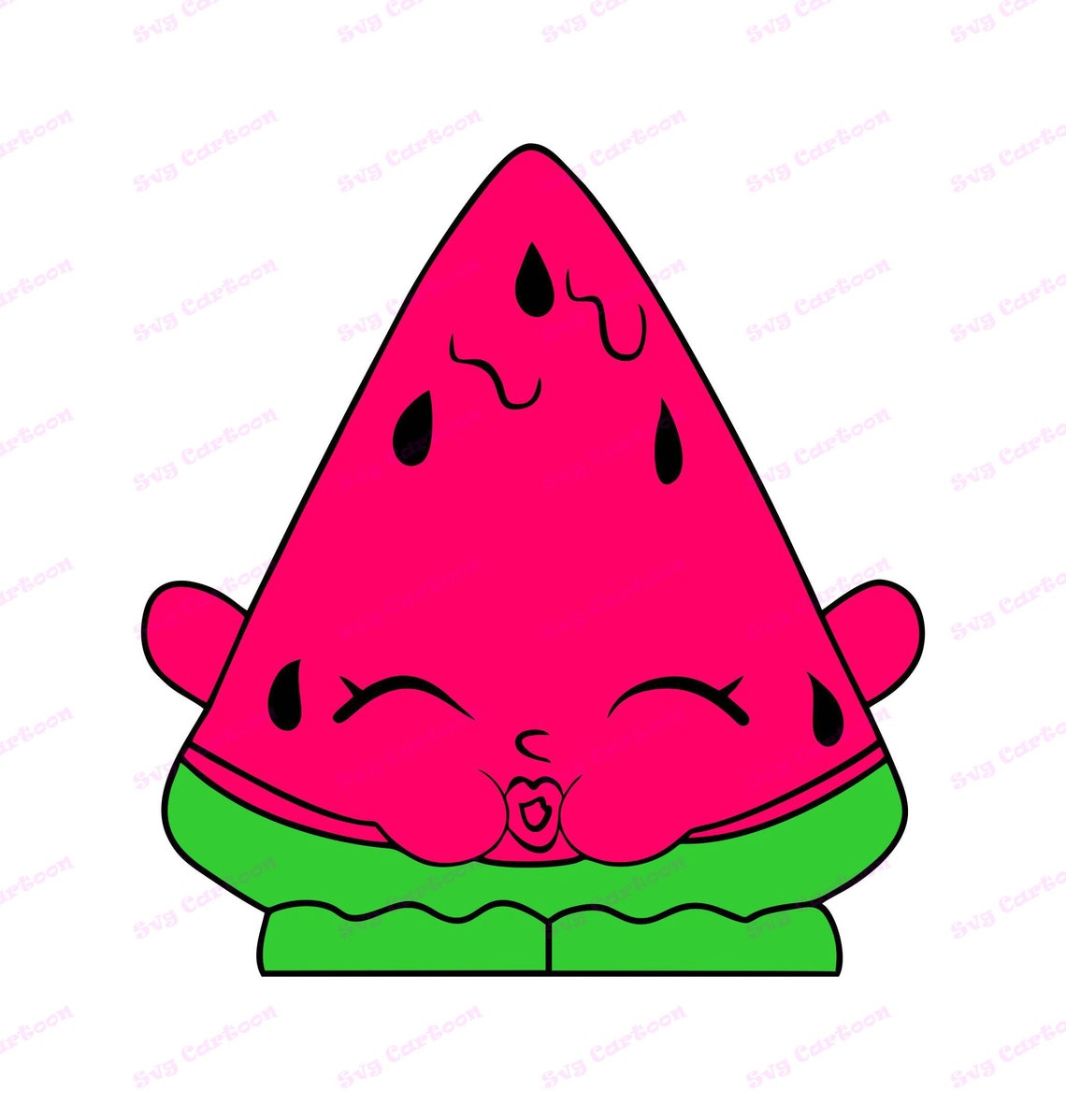 Melonie Pips Shopkins SVG svg dxf Cricut Silhouette Cut Etsy