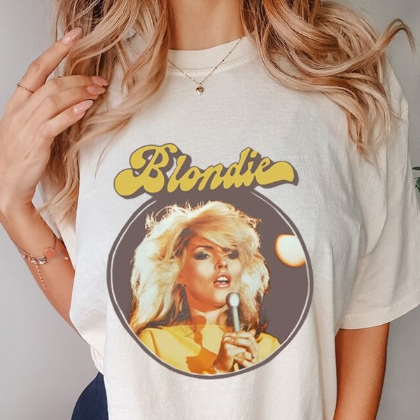 Blondie Retro Shirt, Blondie Vintage Shirt, Blondie Shirt, Debbie Harry Retro Shirt