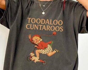 Toodaloo Cuntaroos Shirt, Retro Roller Girl, Sarkastisches, lustiges Grafik-T-Shirt