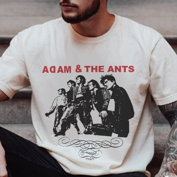 Adam Ant vintage T-shirt, Adam en de mieren