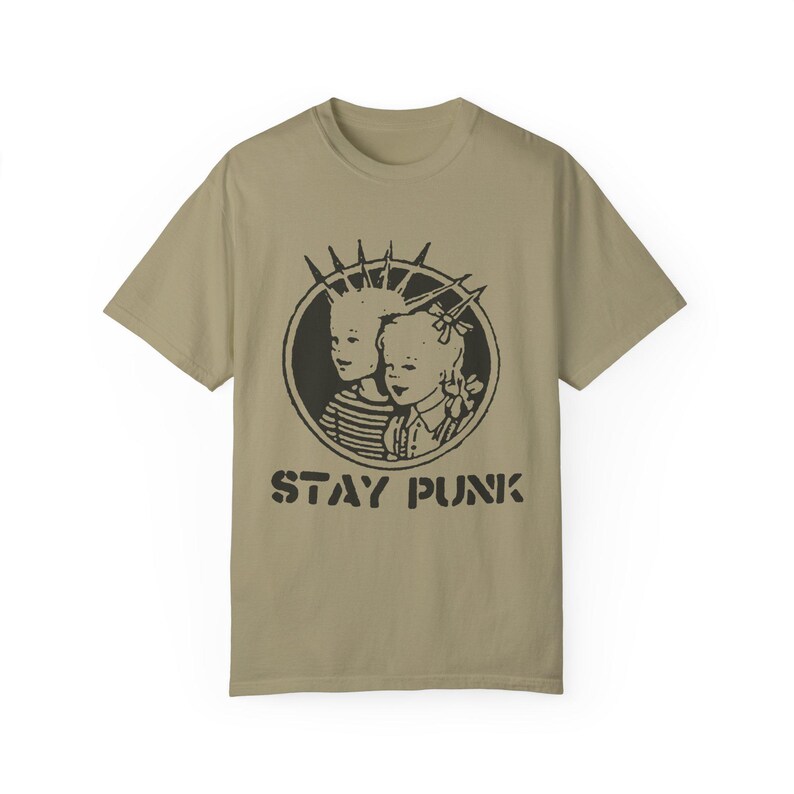 Stay Punk Graphic Tee: Vintage Style Alternative Fashion T-Shirt image 5