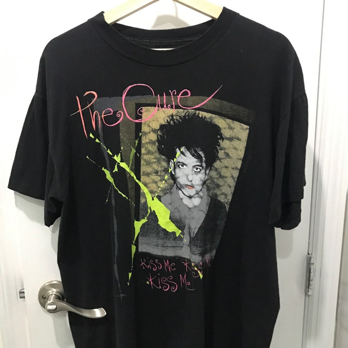The Cure T-shirt kissing tour 1987 | Etsy