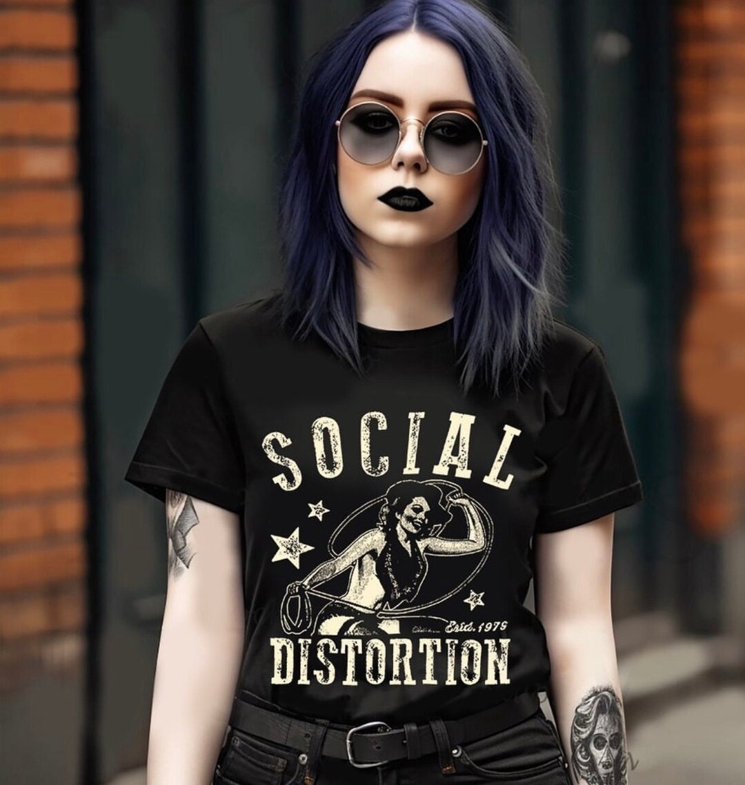 Vintage Social Distortion Band Tee - Etsy