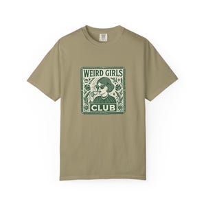 Weird Girls Club T-Shirt, Quirky Graphic Tee, Retro Vintage Shirt for Women image 8