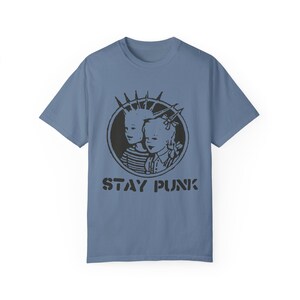 Stay Punk Graphic Tee: Vintage Style Alternative Fashion T-Shirt image 8