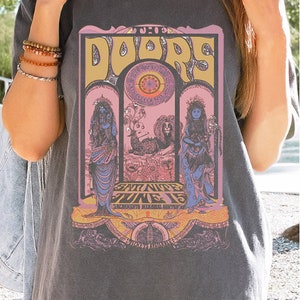 Vintage The Doors 60's Concert Tee, The Doors T-shirt