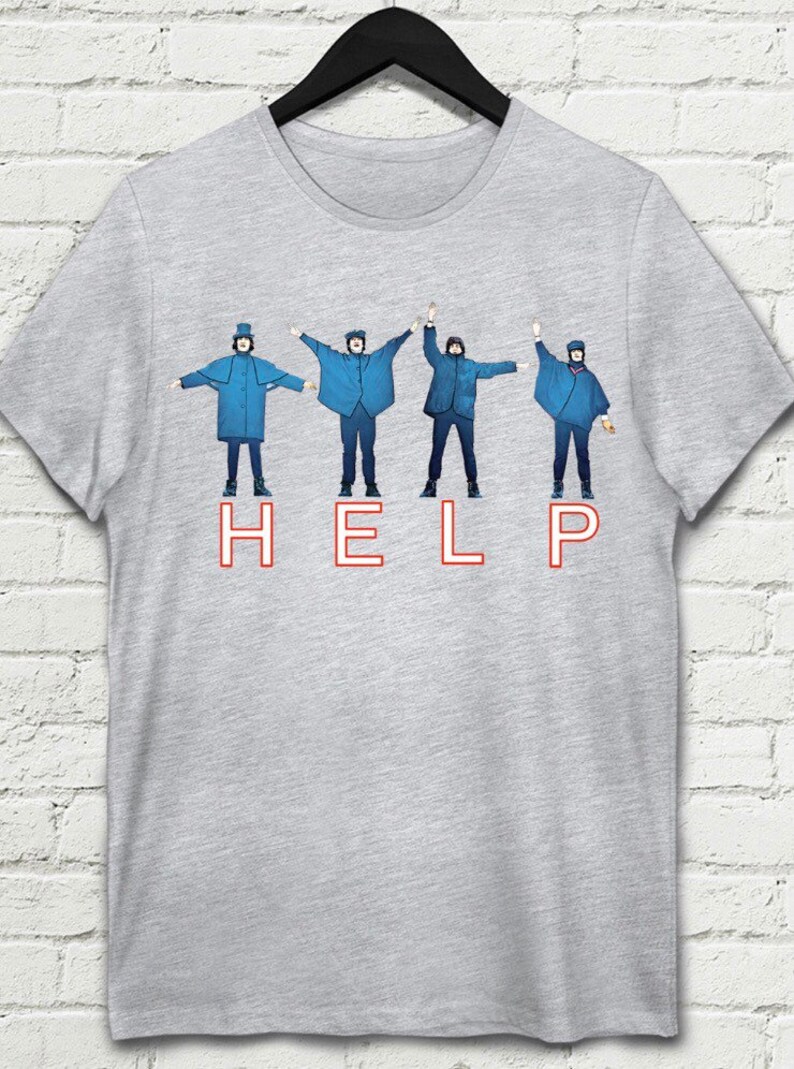 Beatles Help ShirtVintage style tshirtBeatles Help T-shirt | Etsy