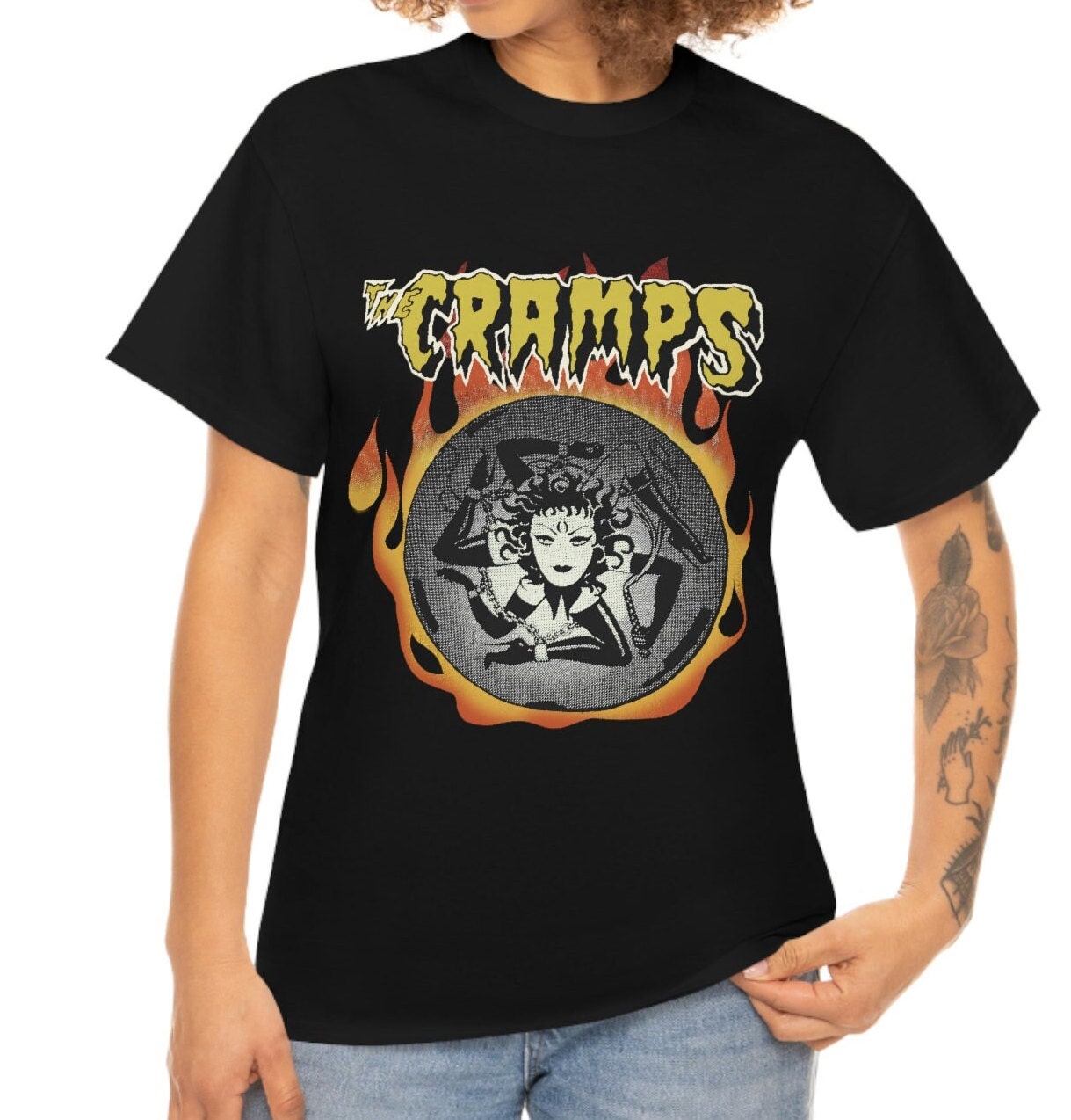Discover Vintage The Cramps Halloween party 88 Tee ,Vintage 1980s The Cramps Tees