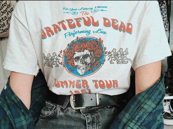 Grateful Dead summer tour t-shirt1987 Summer tour | Etsy