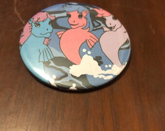 Generation 1 Sea Ponies Button