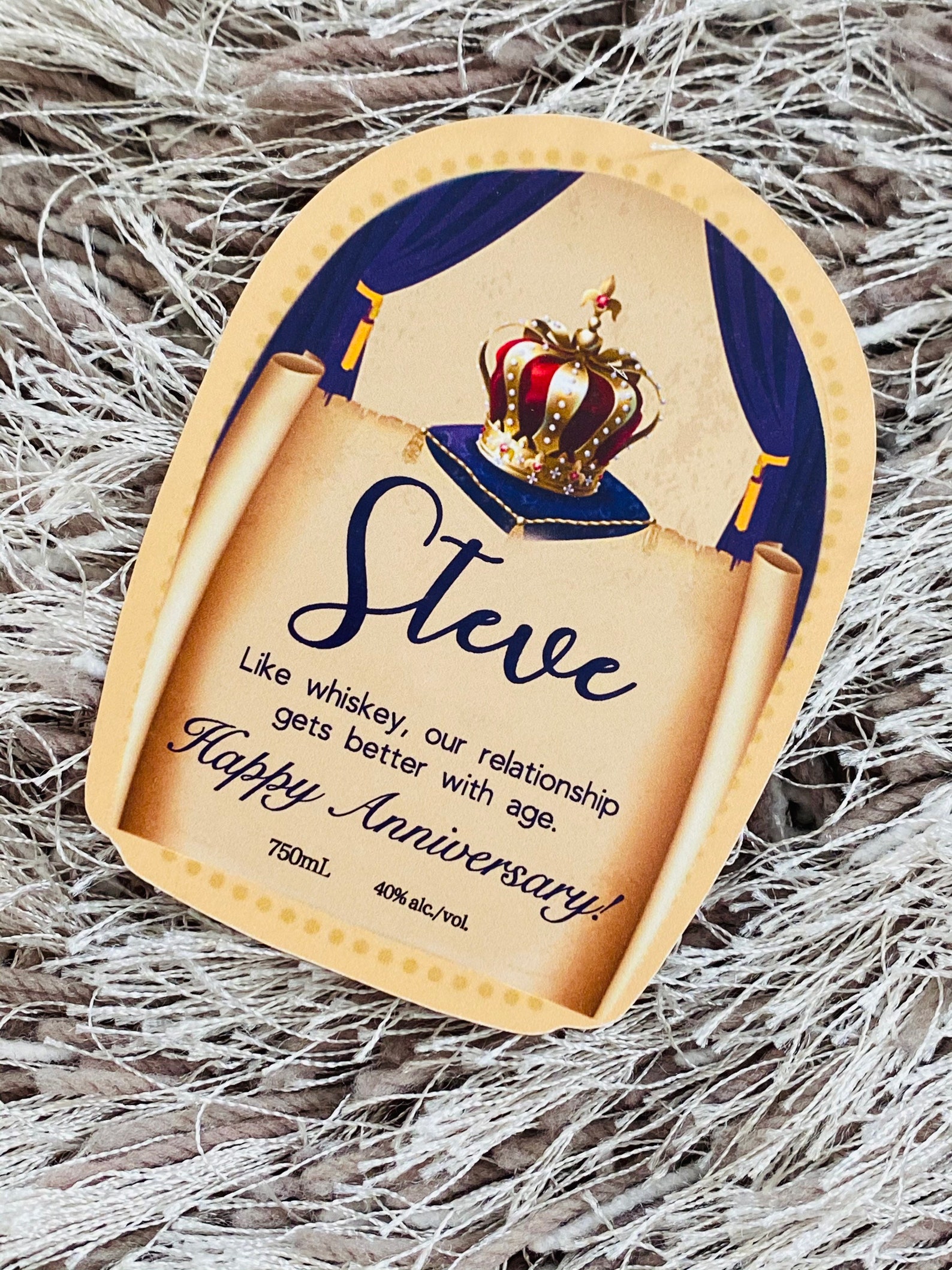 Personalized Crown Royal Labels Etsy