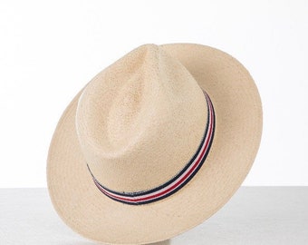 Genuine Panama Hat, Stylish Panama, Hats for Wimbledon, Hats for Holiday, Straw Hat, Unisex Hat, Panama for Woman, FERRERO