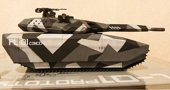 Built Pl 01 Prototype Polish Tank Scale Model 1 35 Etsy