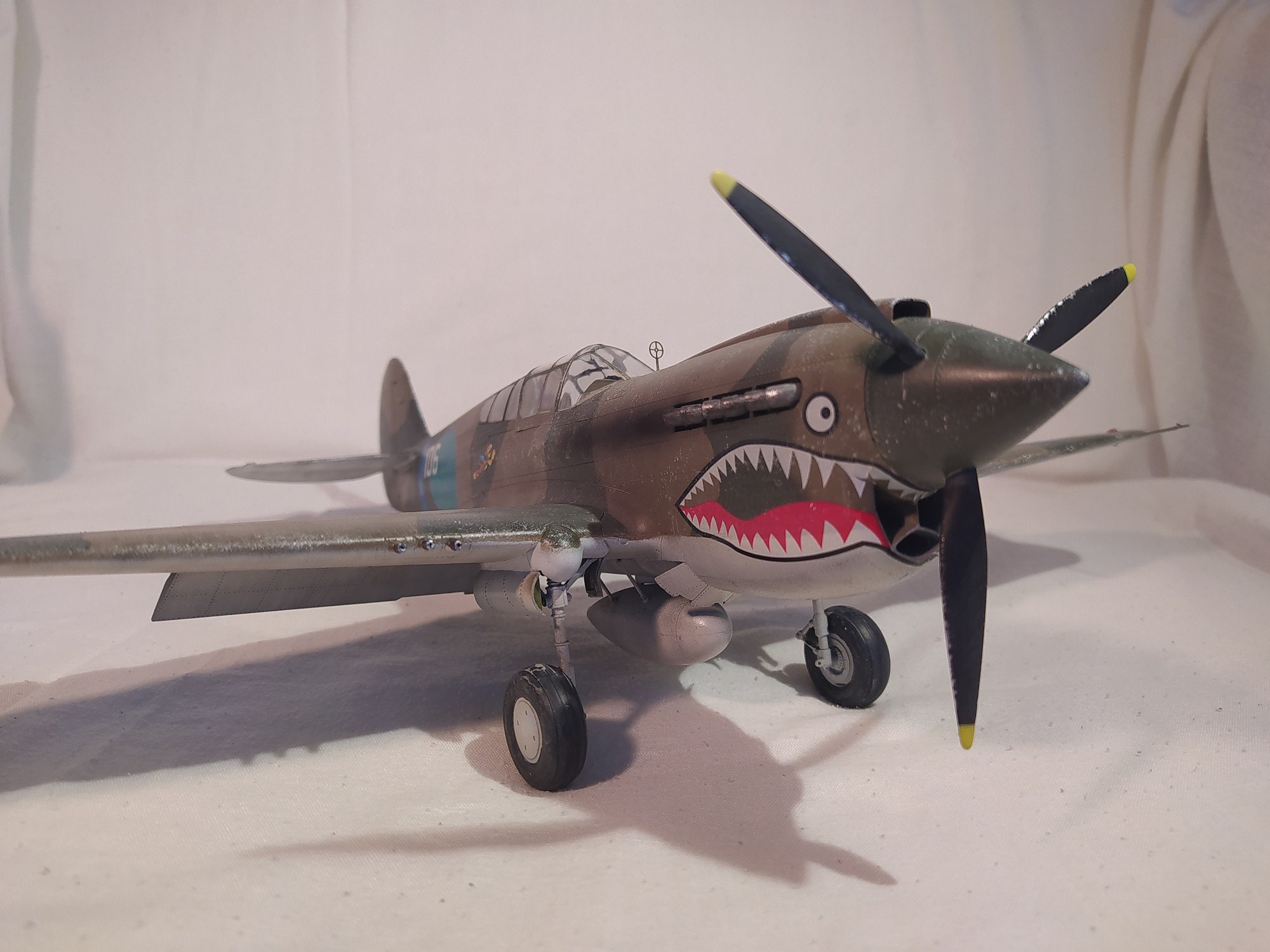 Art & Collectibles Vintage Top Flite Curtiss P-40 Warhawk Flying Tiger ...
