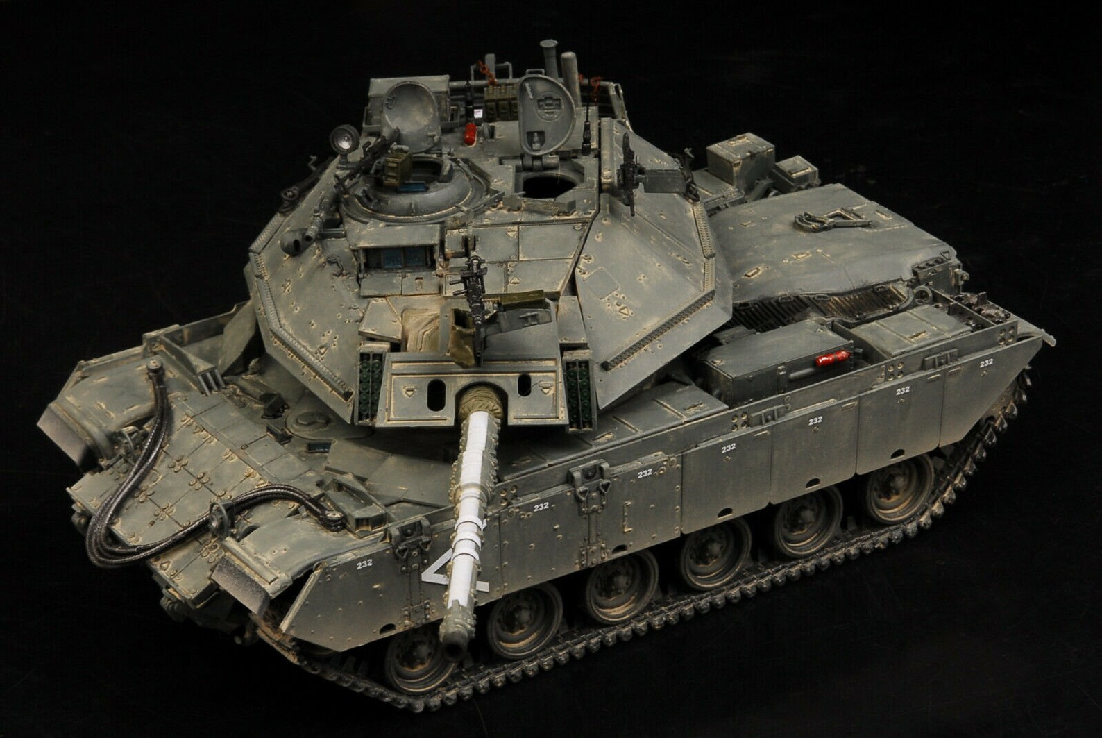 built-israel-magach-6b-gal-batash-tank-scale-model-1-35-etsy