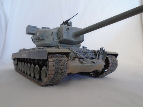 Pro Built American T29 Heavy Tank Scale Model 1 35 Etsy