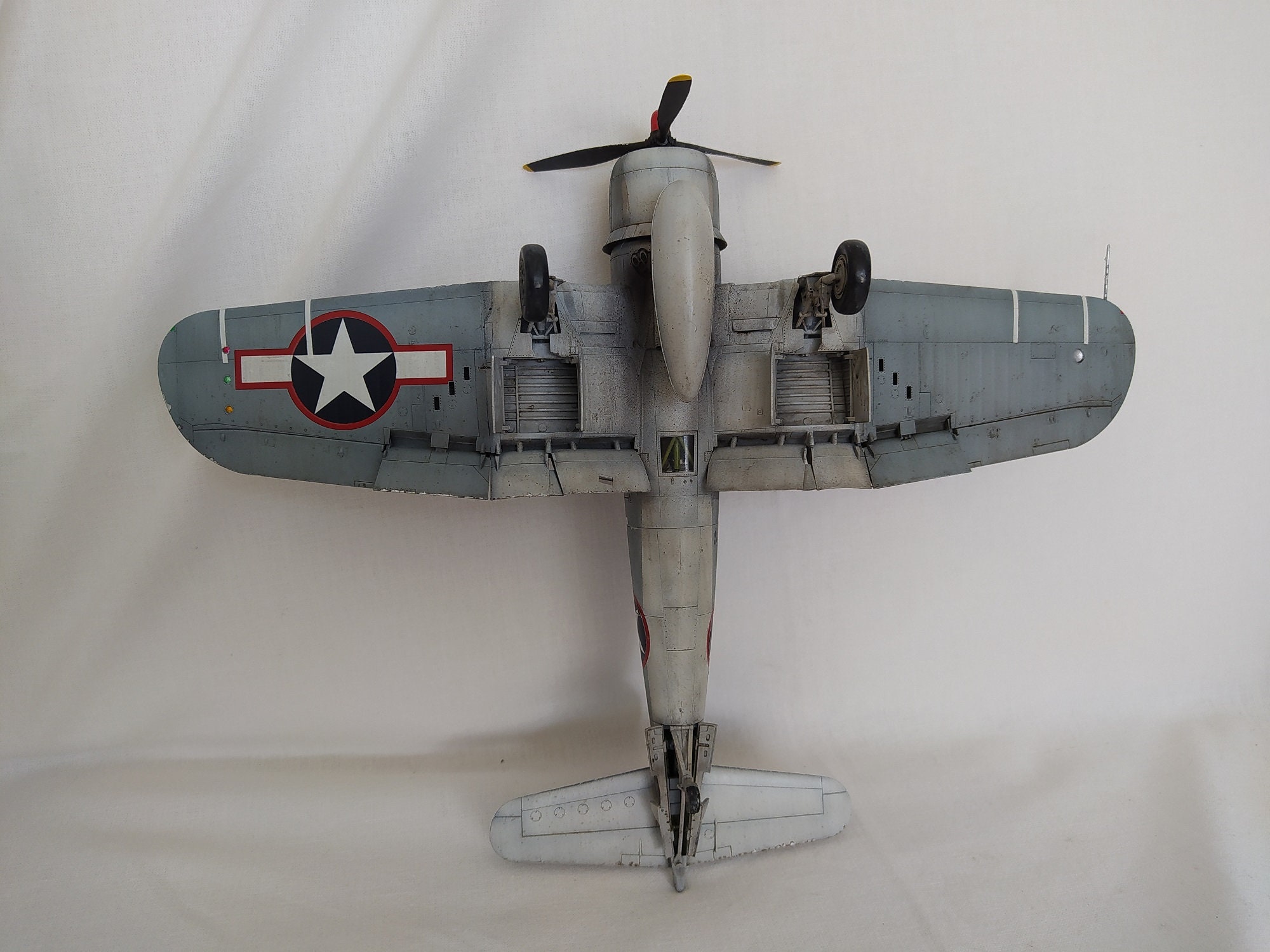 1/48 DIY Vought F4U Corsair Warplane Model Building Kit 6x Airplane Ornament 