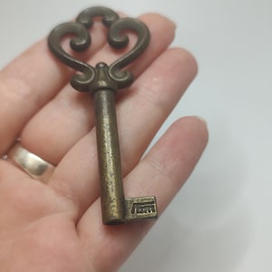 Vintage rare furniture key,collectable key,pendant vintage key