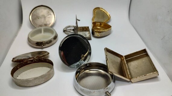 アンティーク雑貨 Vintage London Hallmark 1986 Pill Box