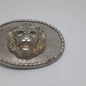 Vintage Lion Head Belt Buckle,Vintage Lion Head Belt Buckle, Animal Buckle, Retro Fashion Accessory, Lion Lover Gift, Unique Belt Buckle