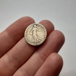 50 centimes 1904 France,silver collectible french coin