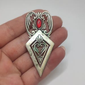 Vintage italian signed 925 sterling silver bookmark,  sterling silver bookmark