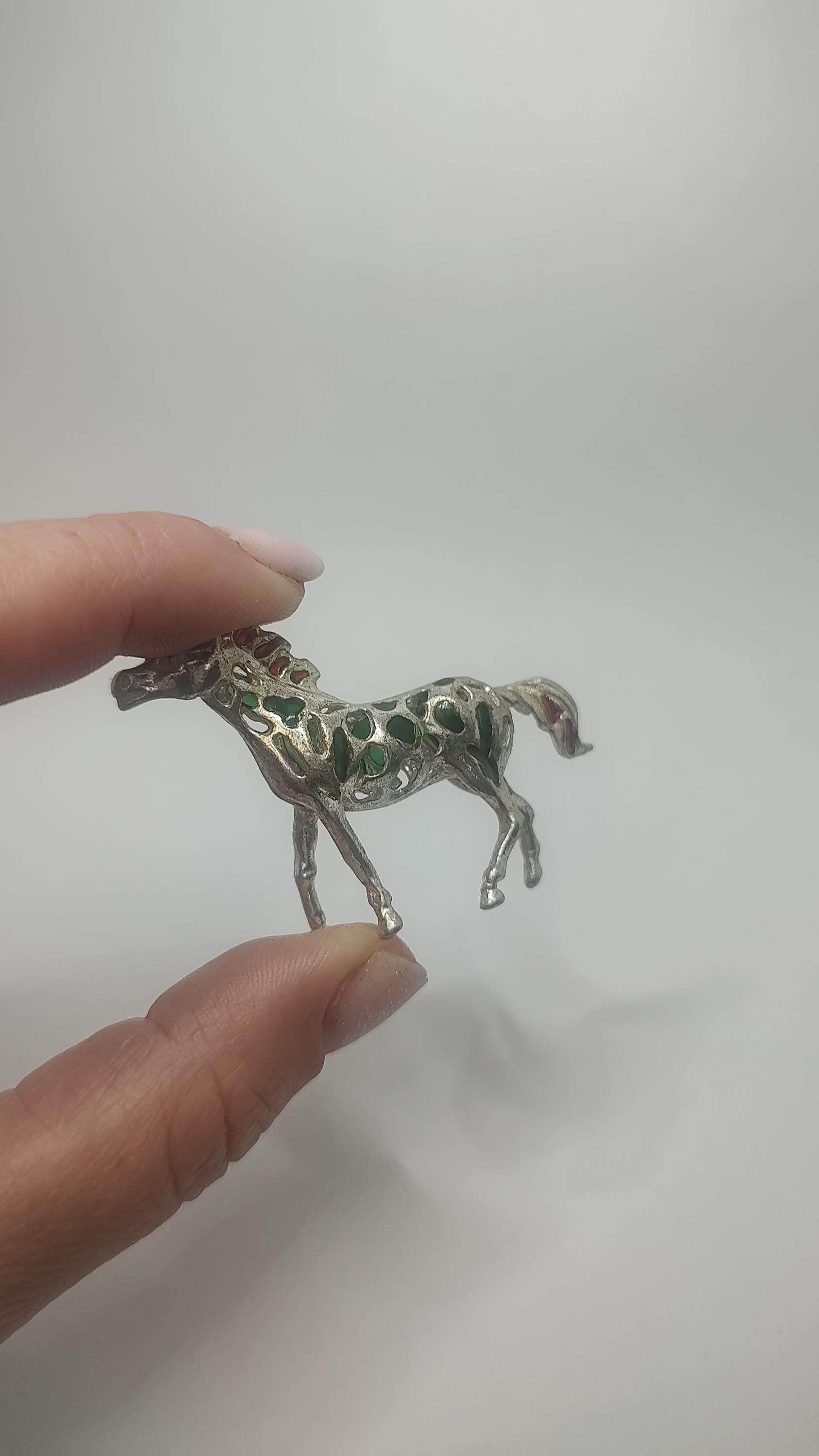 Vintage 銀製　動物のフィギュリン　ADAC　スターリングシルバー Zippo ジッポー 純銀 スターリングシルバー 925 Sterling Silver