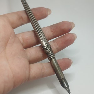 Victorian Bone Handled Dip Pen c1880-1900