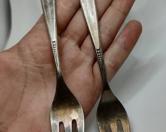 Vintage Wilkens 90 silver plated forks set