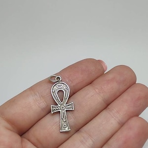 Egypyian Ankh Sterling silver cross