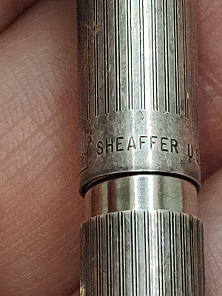 Vintage Sheaffer Usa Sterling Silver Retracting Pen - Etsy Vintage Sheaffer Usa Sterling Silver Retracting Pen - Etsy